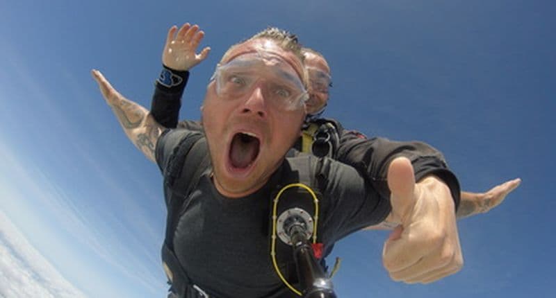 Billet Saut en Parachute Tandem près de Montpellier