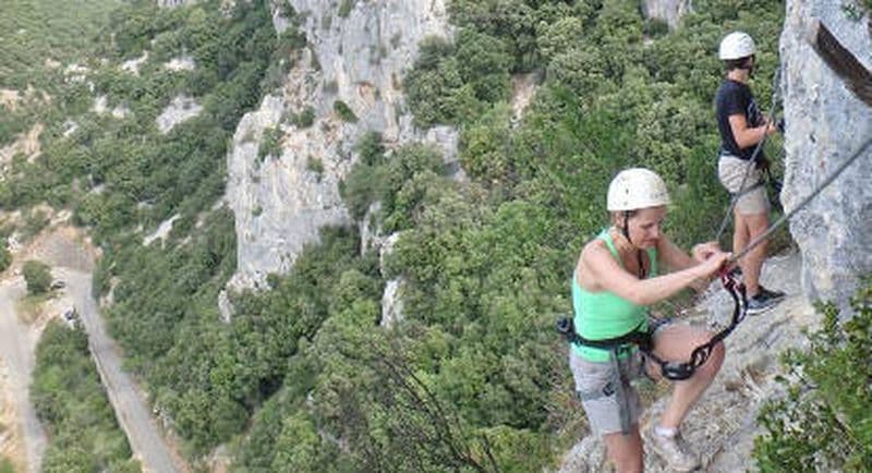 Billet Via Ferrata près de Montpellier