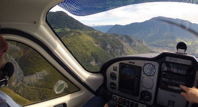 Billet Initiation au pilotage d'avion à Annecy et vue sur le lac d'Annecy