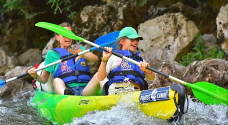 Billet Descente de 24 km en canoë - une journée dans les Gorges de l'Ardèche : La Calico Jack