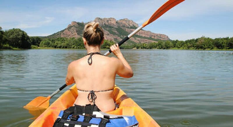 Billet Location de kayak gonflable sur plage de la Gaillarde à Issambres