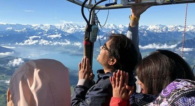 Billet Vol en montgolfière au-dessus des Alpes et du massif des Aravis