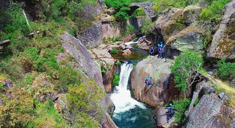 Billet Canyoning à Castro Laboreiroau Nord du Portugal