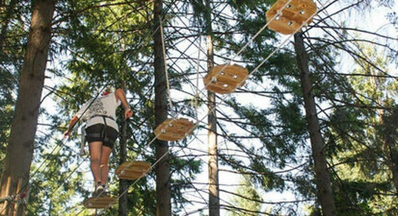 Billet Parc d'accrobranche à Jaujac près d'Aubenas - Monts d'Ardèche