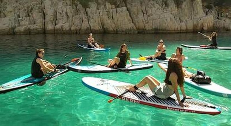 Billet Randonnée en Paddle à Cassis à la découverte des calanques de Port Pin et En vau