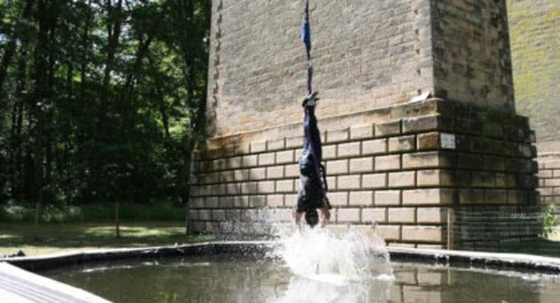 Billet Saut à l'élastique avec touché d'eau à Exermont près de Verdun