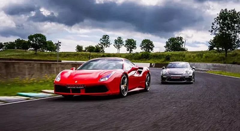 Billet Pilotage d'une Ferrari 488 et d'une Porsche GT3 - Circuit de Ladoux