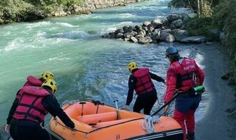 Billet Rafting dans les rapides d'Aime en Savoie