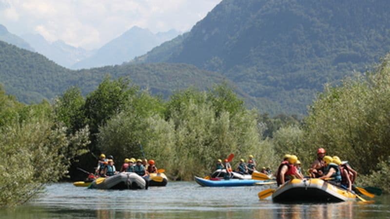 Billet Demie journée rafting au Gave de Pau à Villelongue