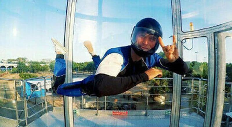 Billet Simulateur de chute libre extérieur à Montpellier