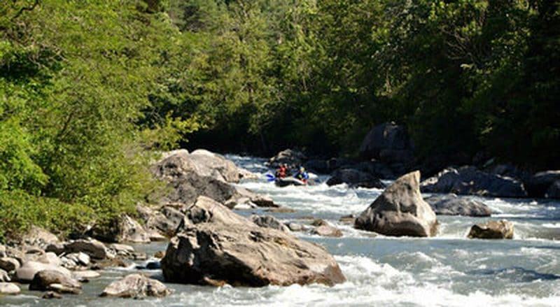 Billet Rafting sur la Durance près d'Embrun