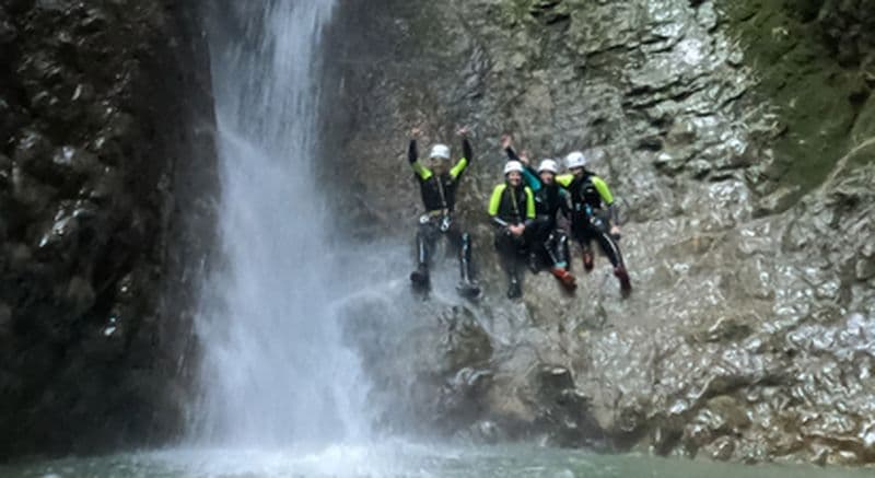 Billet Journée canyoning près d'Annecy - Canyon d'Angon