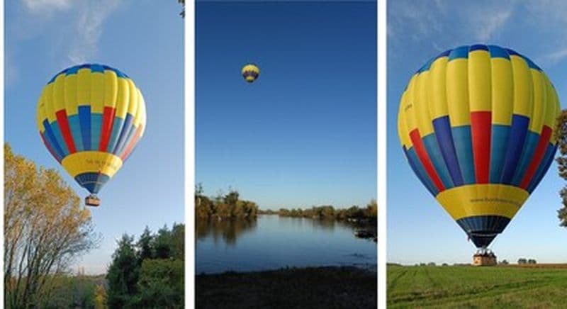 Billet Vol en Montgolfière au dessus des vignobles du Bordelais