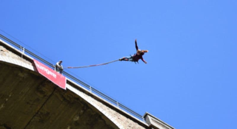 Billet Saut à l'Élastique depuis le viaduc de Coquilleau à proximité de Bordeaux
