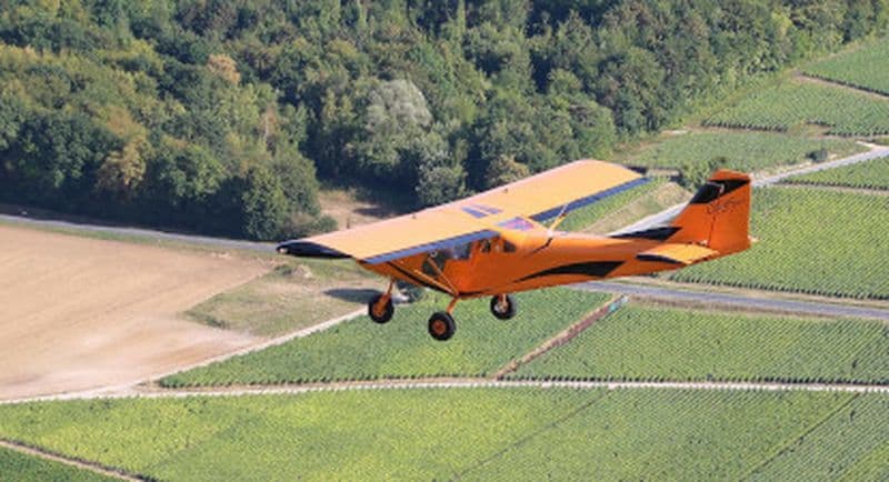 Billet Baptême de l'air en avion ultra léger à Prunay au-dessus des coteaux du Champagne