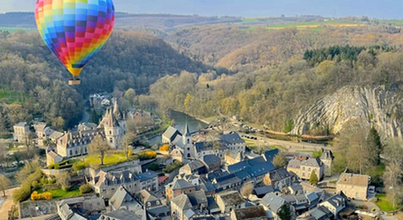 Billet Survol de la Vallée de l'Ourthe en Montgolfière au départ de Durbuy