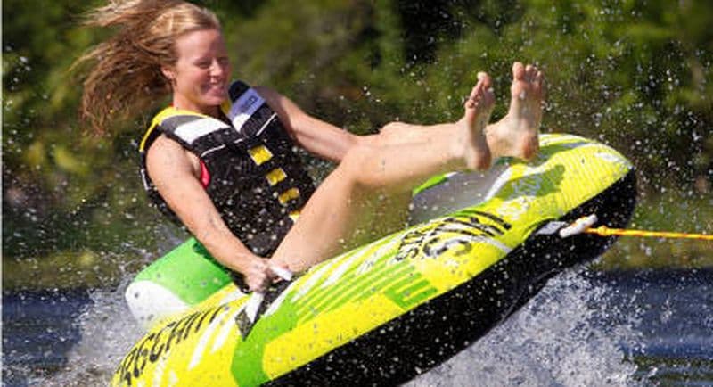 Billet Bouée tractée dans le Bassin d'Arcachon