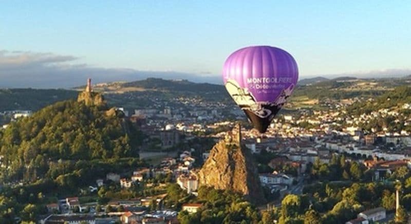 Billet Baptême en montgolfière à la découverte du Puy-en-Velay