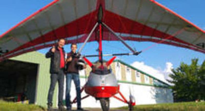 Billet Pilotage d'un ULM Pendulaire près de Vienne