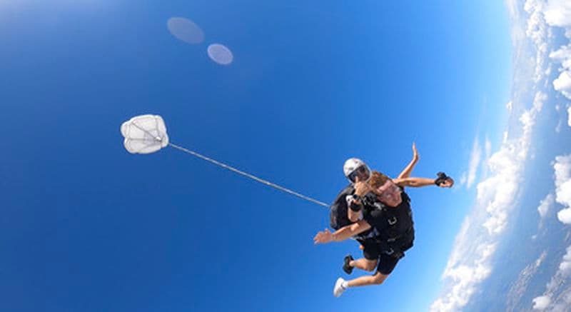 Billet Saut en Parachute Tandem en Gironde près de Bordeaux