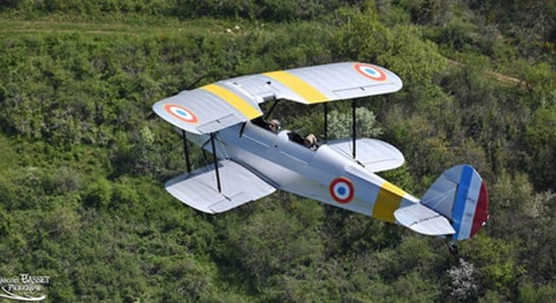 Billet Baptême de l'air en avion biplan Stampe SV4-RS à Bourg en Bresse