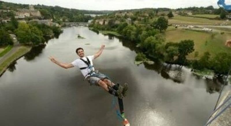 Billet Saut à l'élastique en tandem au Viaduc de l'Isle-Jourdain - Sensations fortes à partager