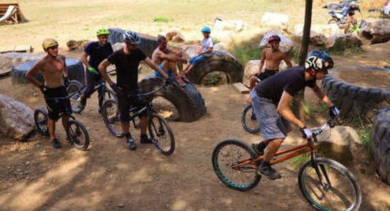 Billet Stage en VTT trial à Tourves près de Marseille