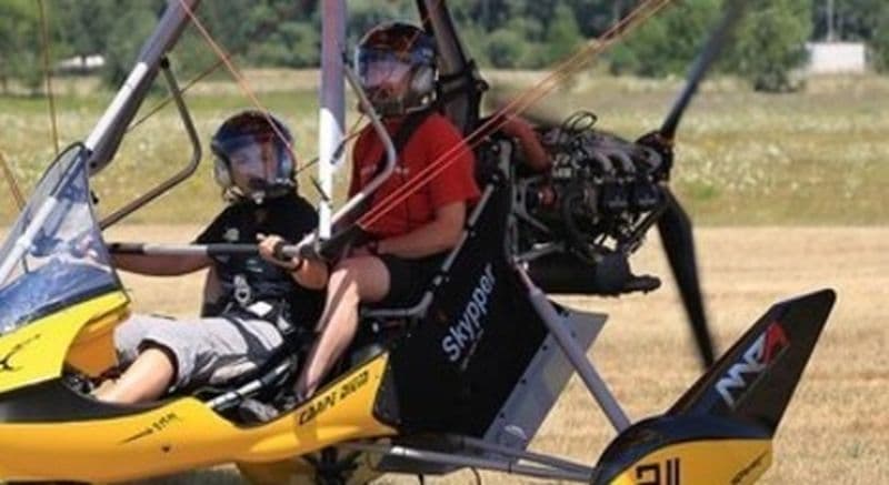 Billet Baptême en ULM Pendulaire au-dessus des Volcans d'Auvergne