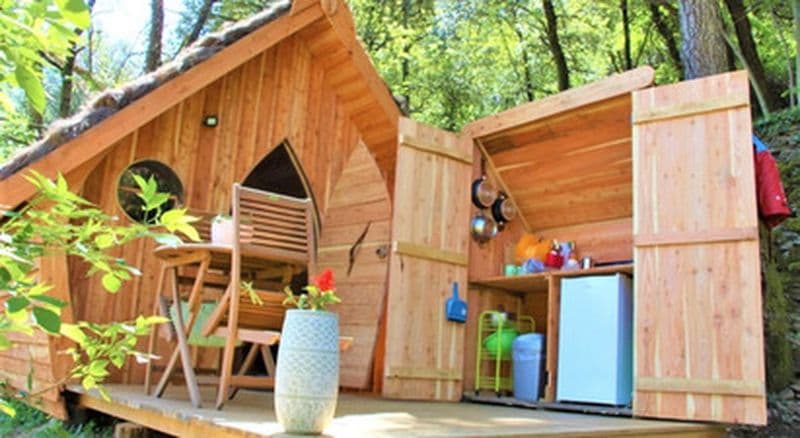 Billet Nuit insolite en Cabane Châtaigne dans le Gard près d'Alès