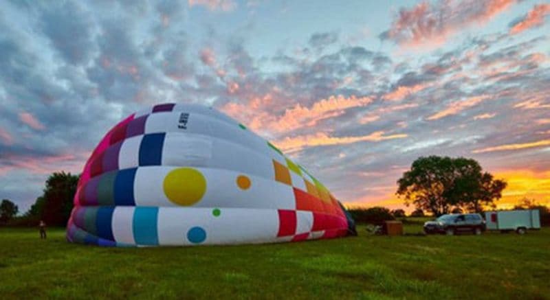 Billet Vol en Montgolfière dans les Deux-Sèvres au dessus du Marais Poitevin