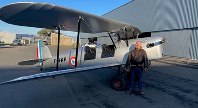 Billet Baptême de l'air en Stampe SV4-RS au départ de Tours-Sorigny
