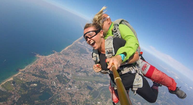 Billet Saut en parachute à Biarritz