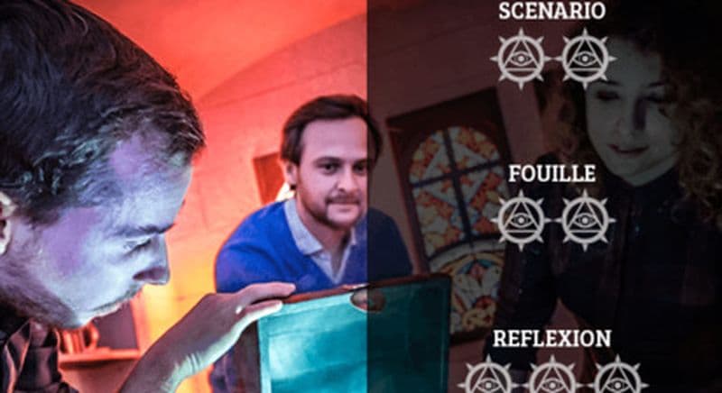 Billet Escape Game type hold up ou Illuminati au Havre