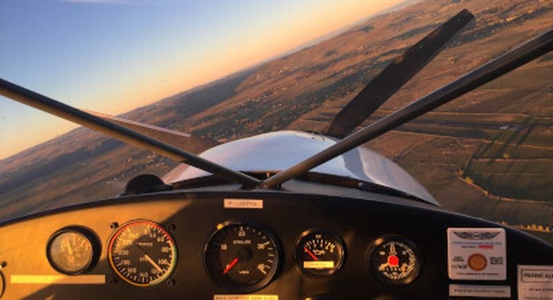 Billet Initiation au pilotage d'avion ultra léger près de Saint-Flour dans le Cantal