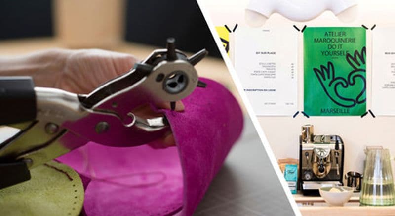 Billet Atelier maroquinerie : fabrication d'accessoires à Marseille - Vieux Port