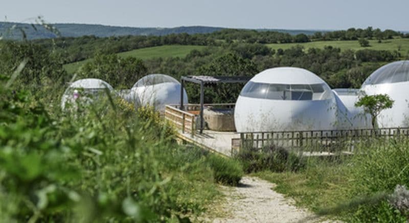 Billet Nuit en Bulle avec Jacuzzi Privatif près de Cahors