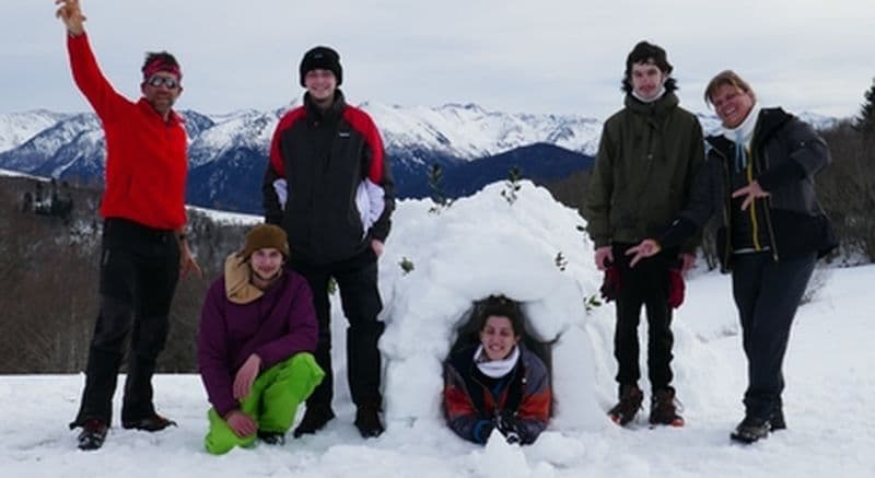 Billet Stage de survie hiver au col de Port dans les Pyrénées