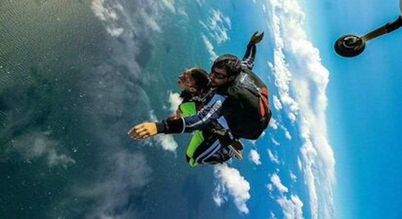 Billet Saut en parachute Tandem en Normandie