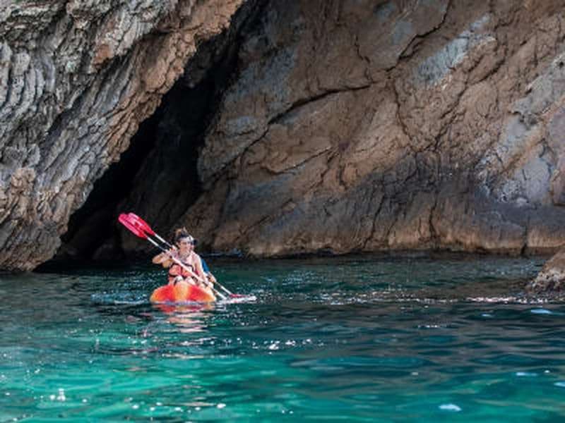 Billet Balade en kayak de mer dans les calanques de la Côte Bleue depuis Carry-le-Rouet