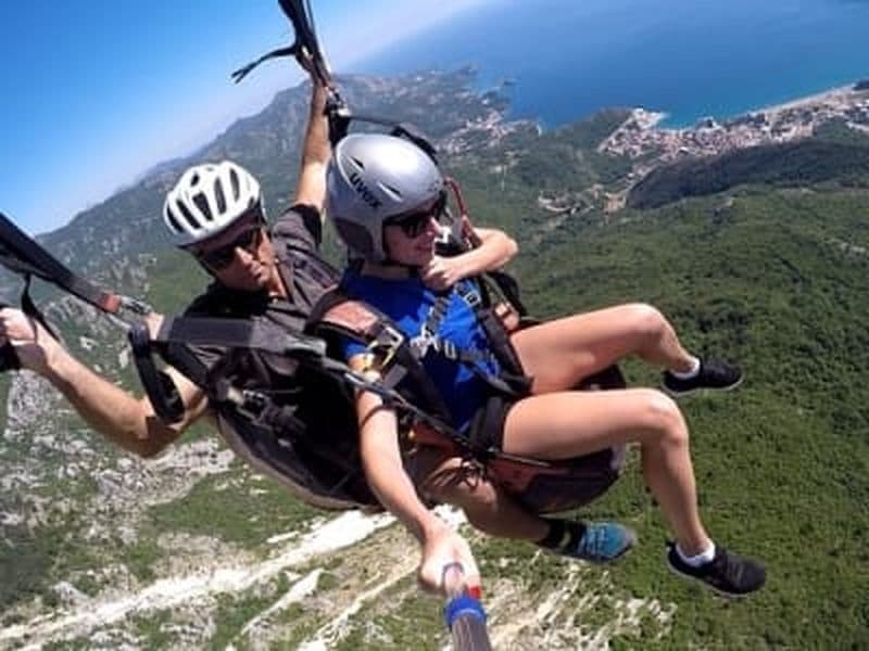 Billet Vol en parapente en tandem à Budva depuis Brajici