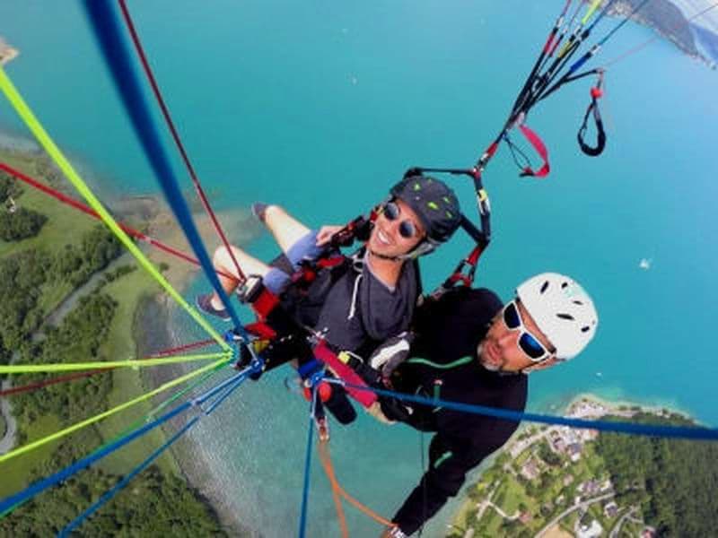 Billet Vol en parapente biplace à Annecy