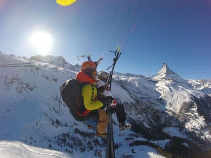Billet Vol en parapente en tandem au-dessus du Cervin depuis Zermatt