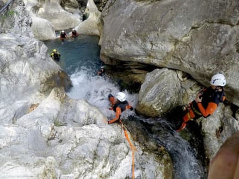 Billet Canyoning aux gorges de Guadalmina près de Marbella