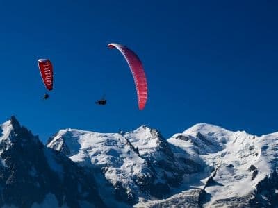 Billet Vol en parapente au-dessus du Mont Blanc depuis l'Aiguille du Midi