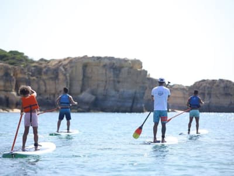 Billet Balade en stand up paddle depuis Praia do Castelo à Praia do Ninho das Andorinhas à Albufeira, Algarve