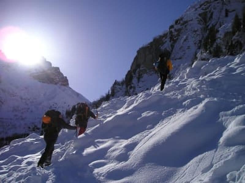 Billet Randonnée en raquettes sur les sommets de Chamonix-Mont-Blanc