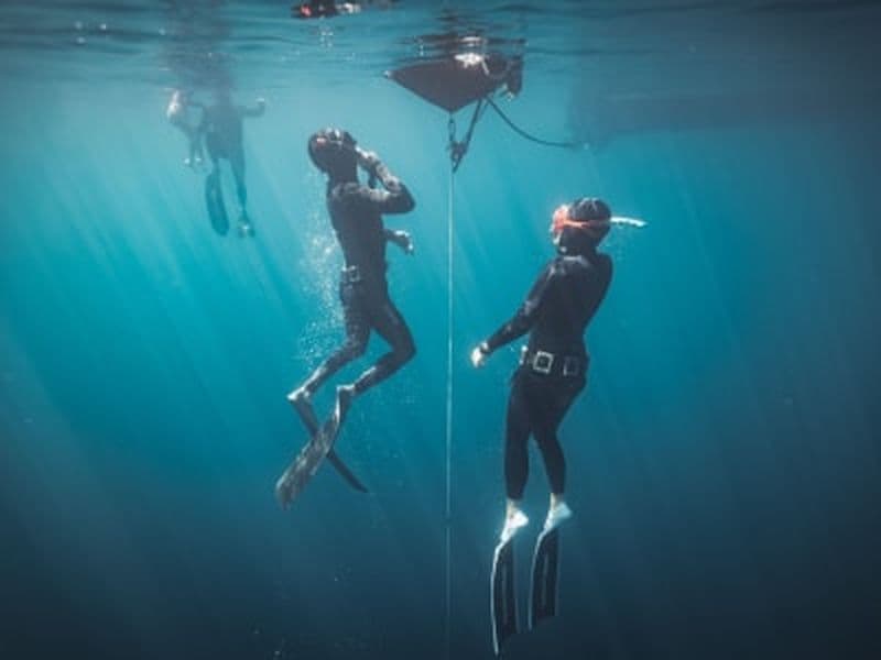 Billet Initiation à l'apnée en profondeur en mer à Capbreton près d’Hossegor