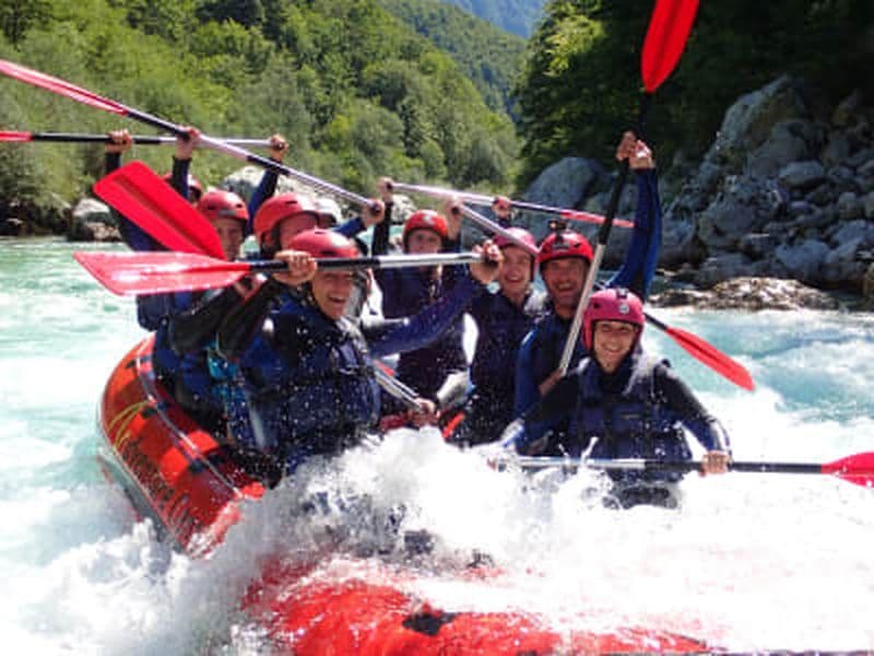 Billet Rafting sur la rivière Soča au départ de Bovec