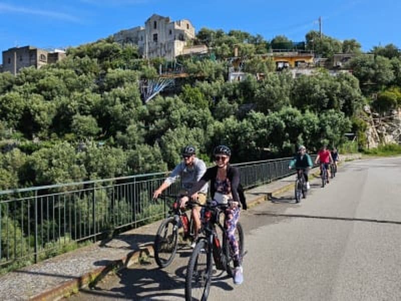 Billet Randonnée en VTT de Sorrente à Positano, sur la côte amalfitaine