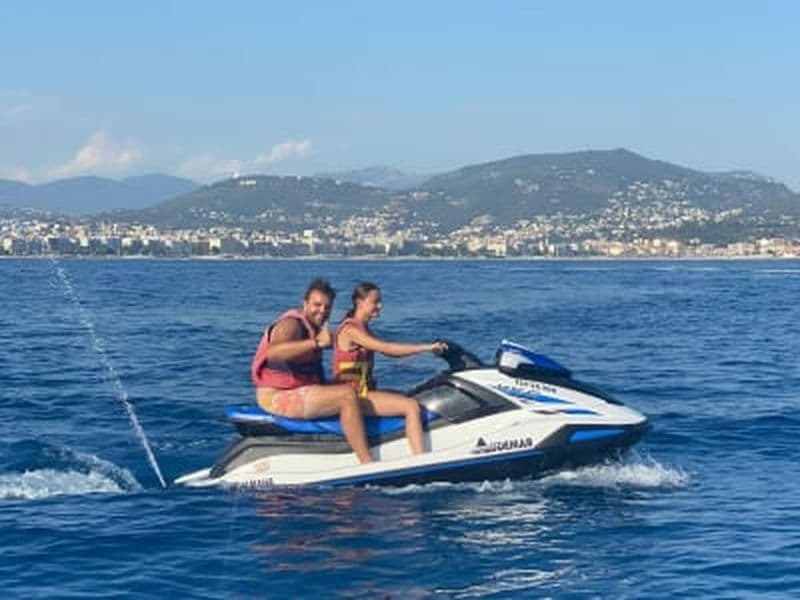 Billet Excursion en jet ski à Nice depuis la plage de Carras